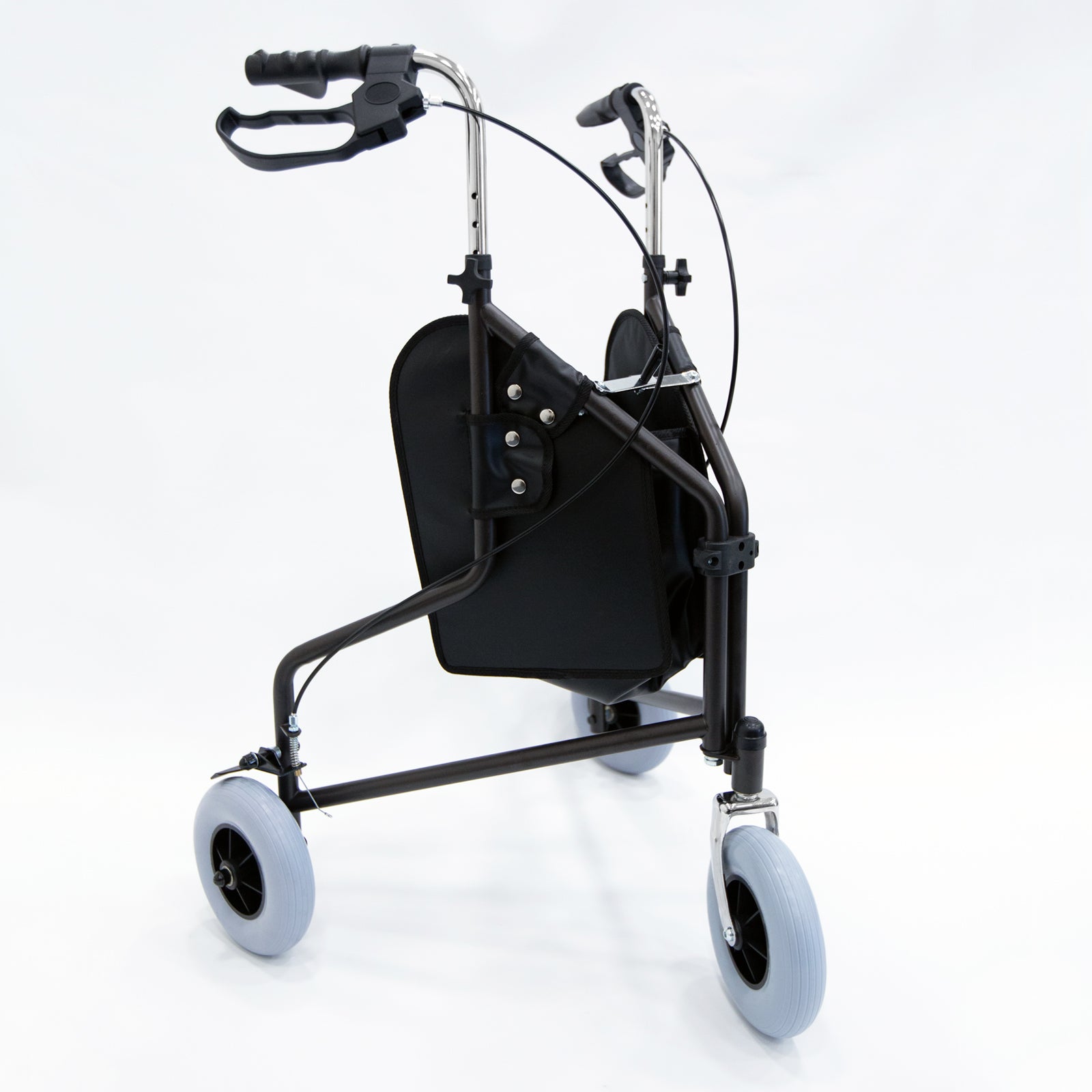 Three Wheeled Folding Rollator