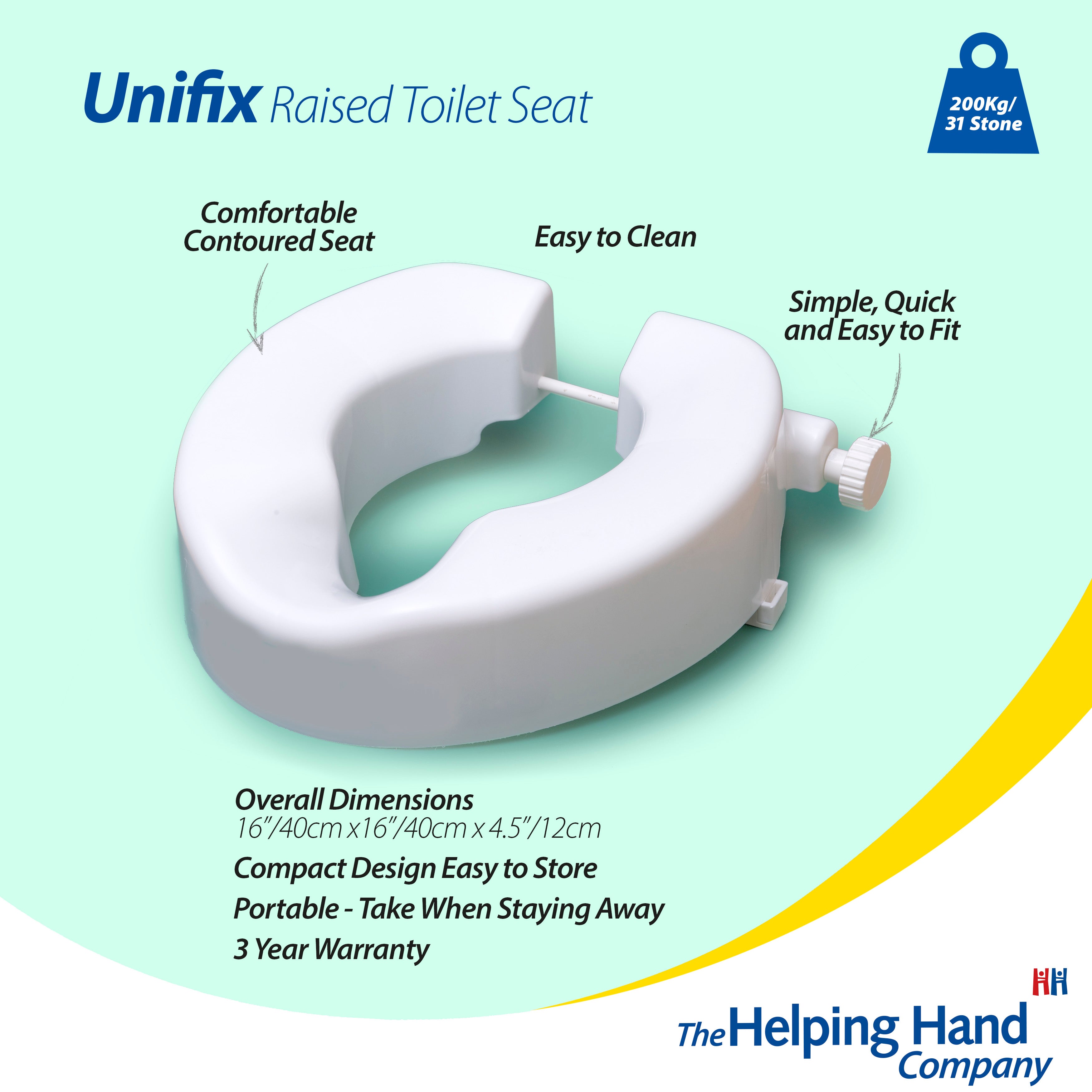 Unifix Multi-Height Toilet Seat Raiser